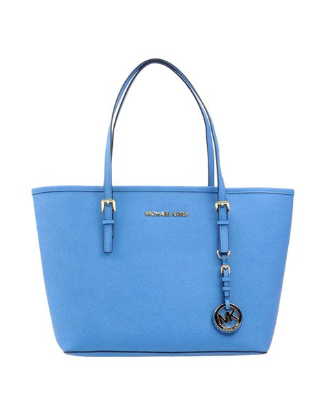 michael kors blue handbag